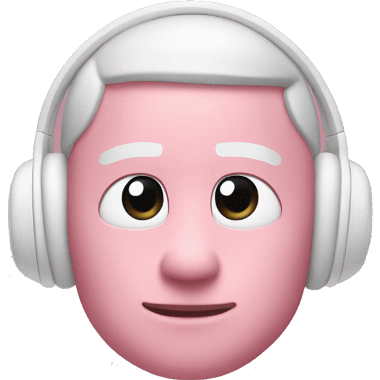 over the ear pink AirPods Max emoji