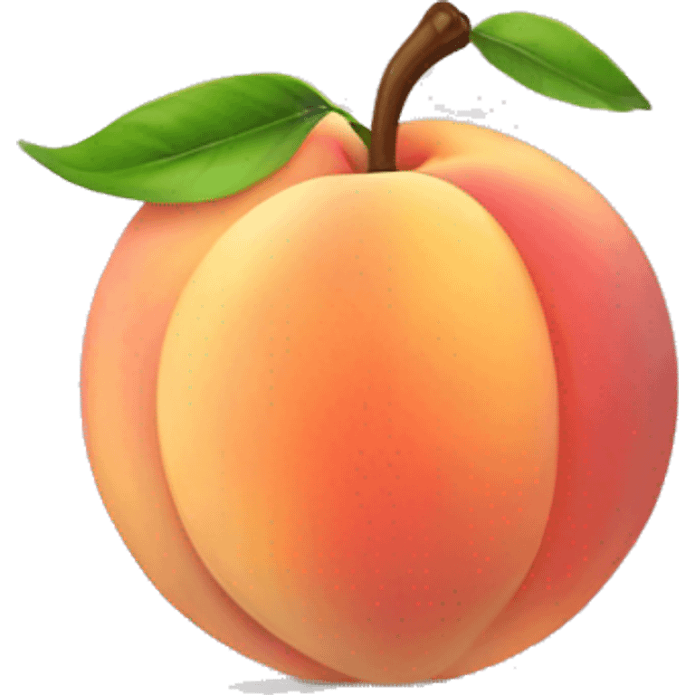 Peach emoji