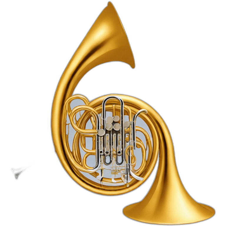 Preset_5 its a  French horn instrument emoji