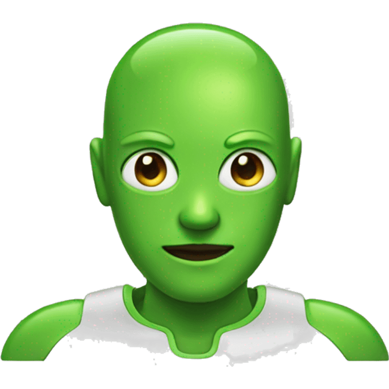 Green Androide  emoji