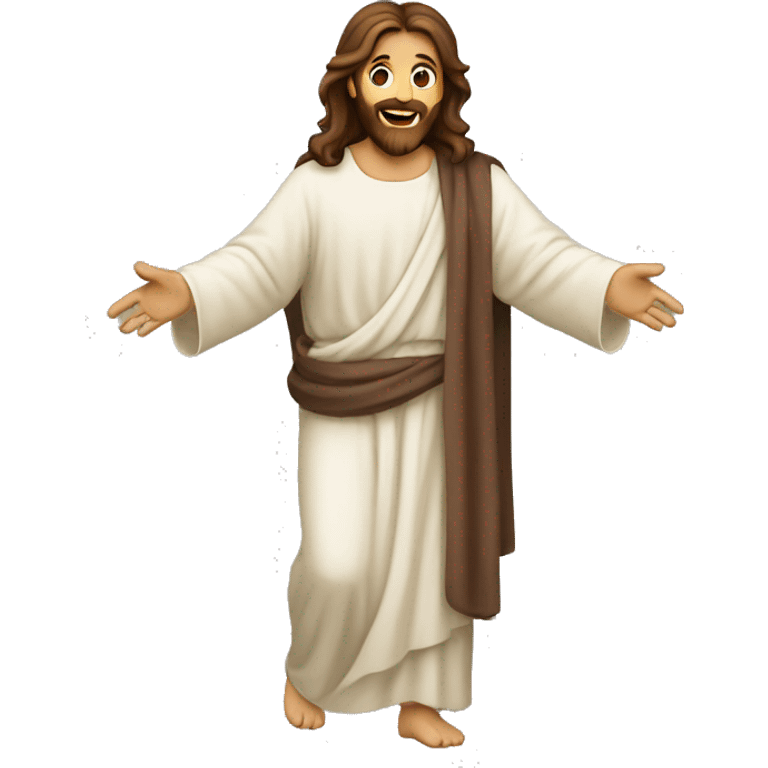 Jesucristo caminando  emoji