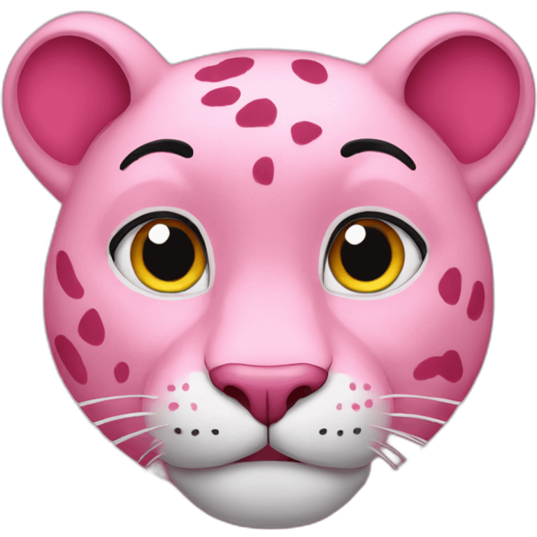 Pink panther emoji