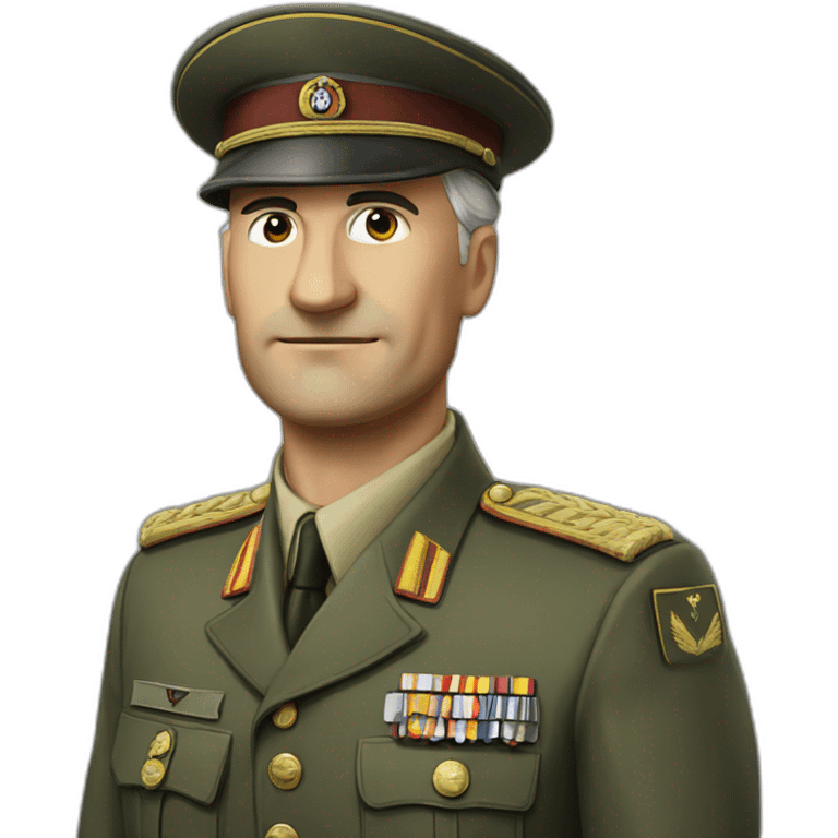 german army leader loves you emoji