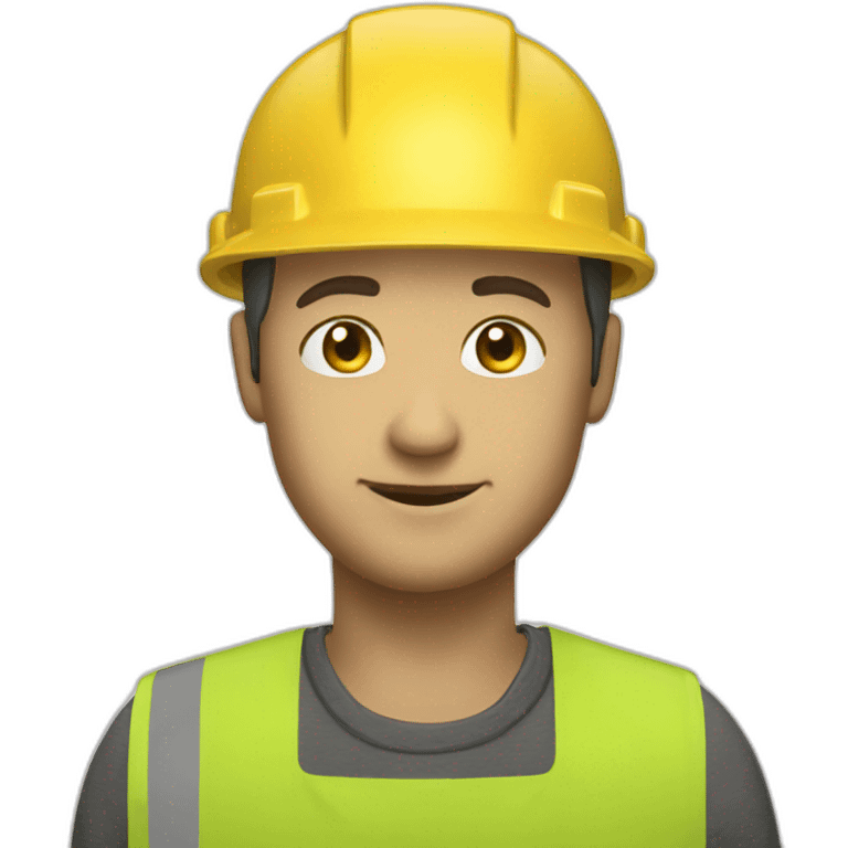 Yellow helmet construction CONSTRUCTION HELMET emoji