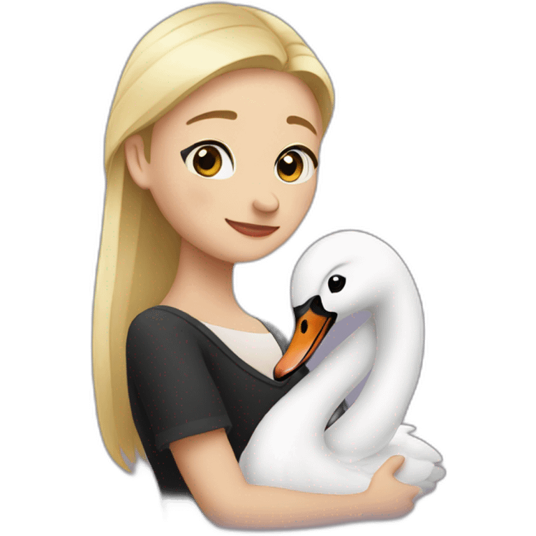 Swan and Néo emoji