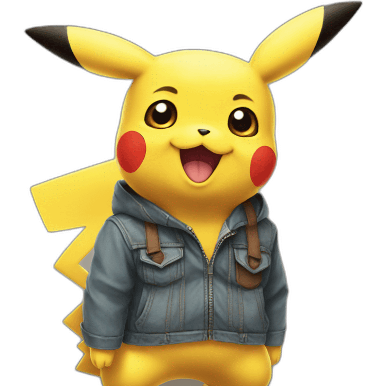 Pikachu de Pokémon  emoji