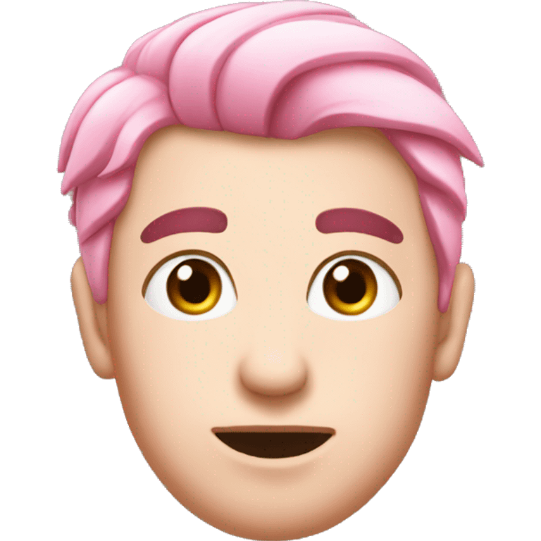 Large pink peache emoji