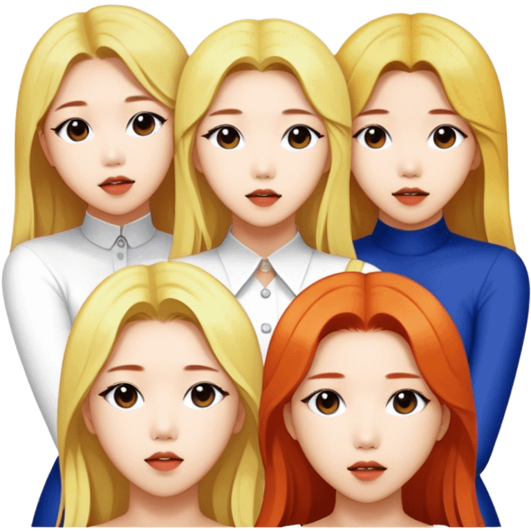 KPOP music group Mamamoo members emoji