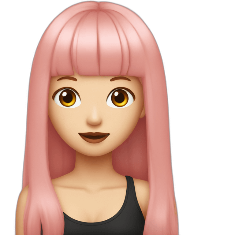 lisa from blackpink emoji