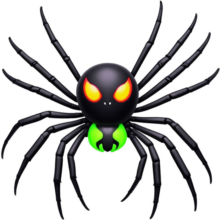 Spider at a rave  emoji