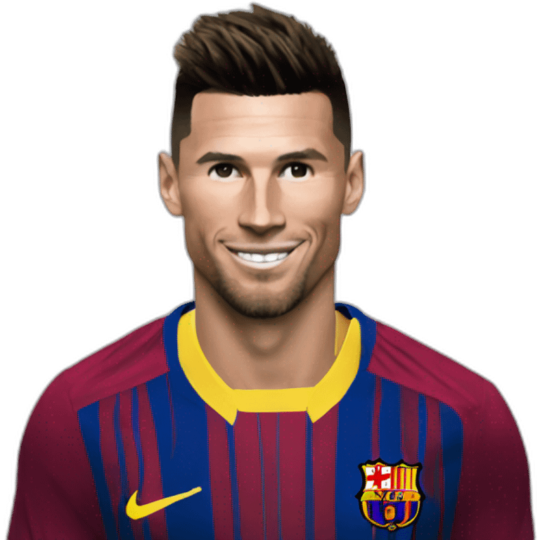 Ronaldo sur Messi emoji