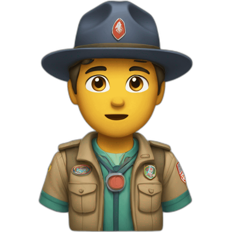 Tired scout rush emoji