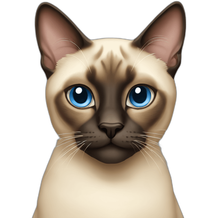 big siamese cat emoji