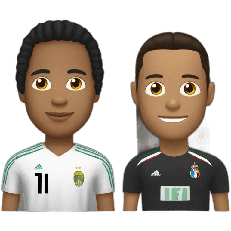 Ronaldo et Ronaldinho emoji