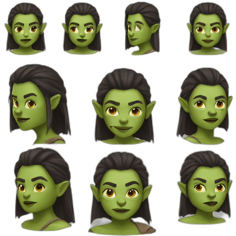 orc woman emoji