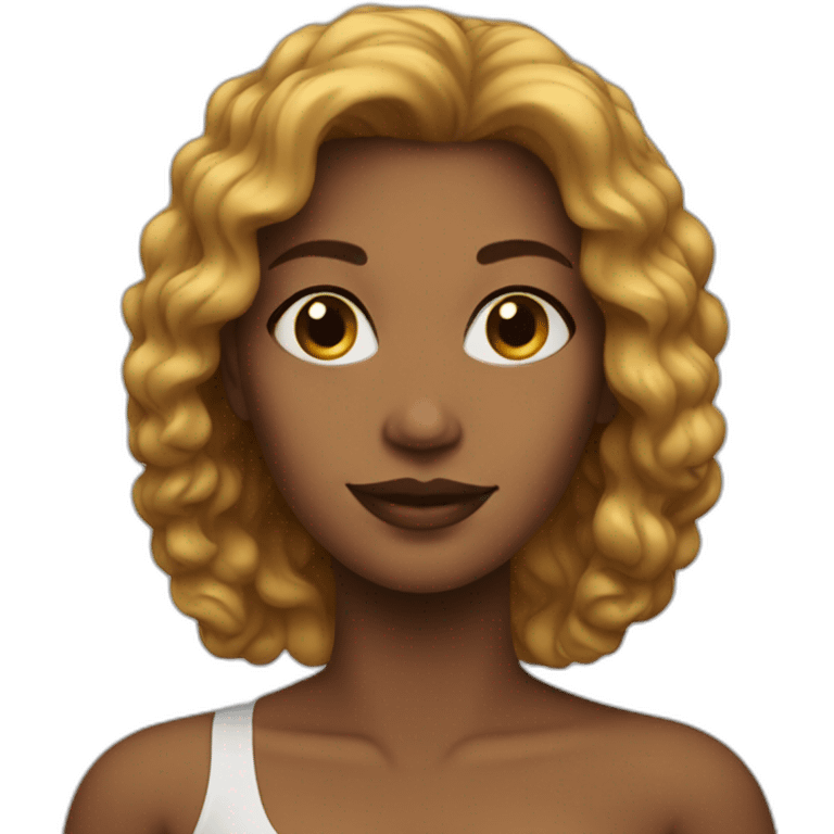 Sexy woman emoji