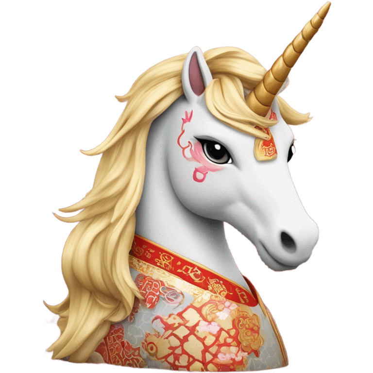 chinese new year unicorn emoji