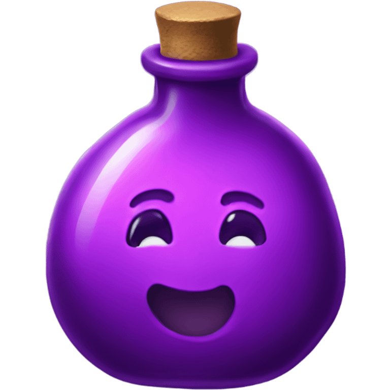 purple potion emoji