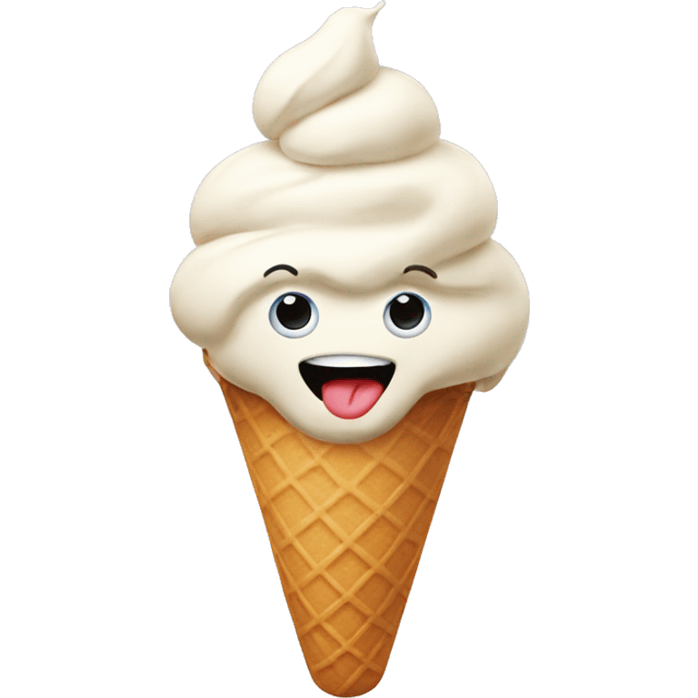 Ice cream emoji