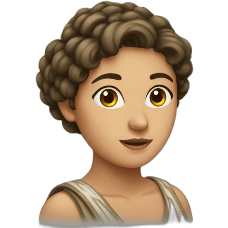 Greek woman emoji