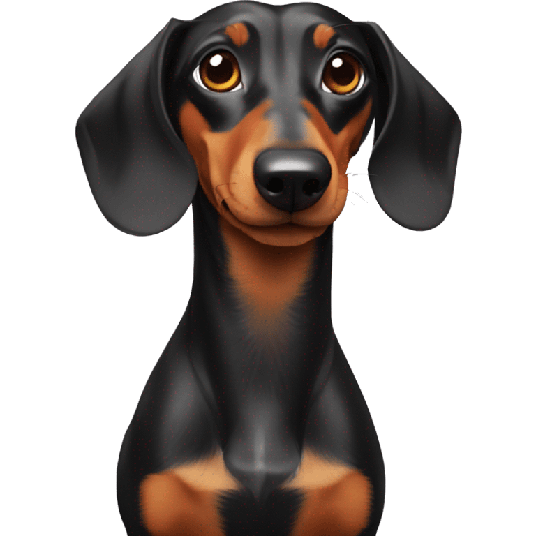 dachshund arlequin emoji