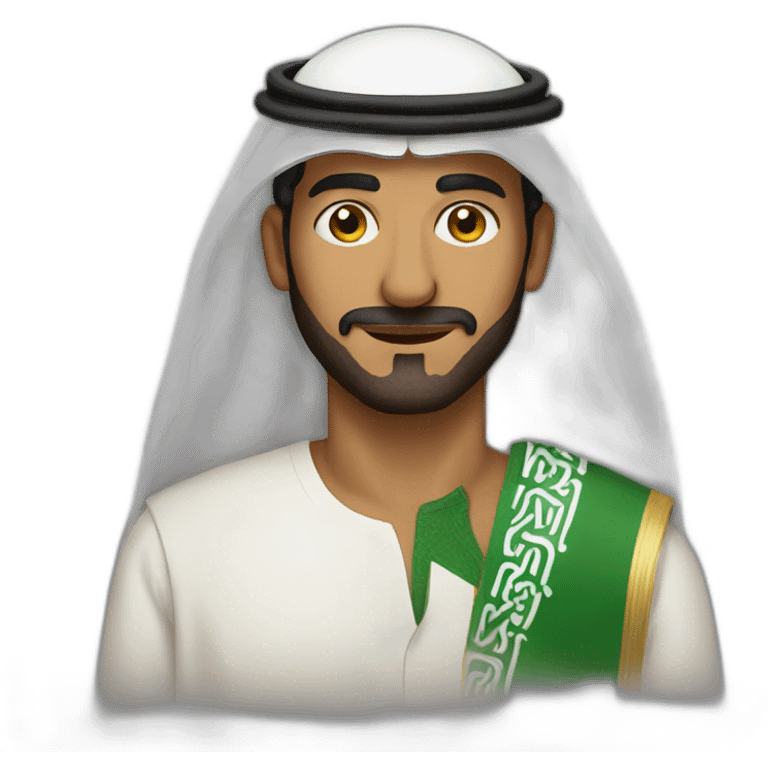 Saudi man emoji