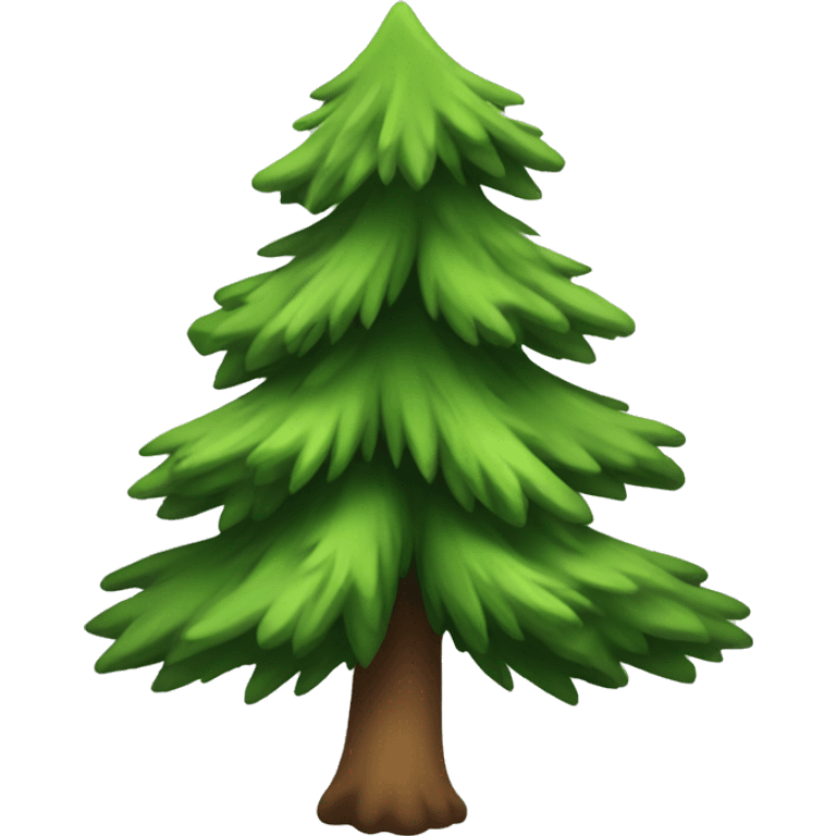 Pine tree emoji