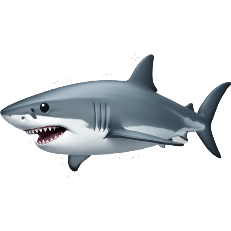 white shark emoji