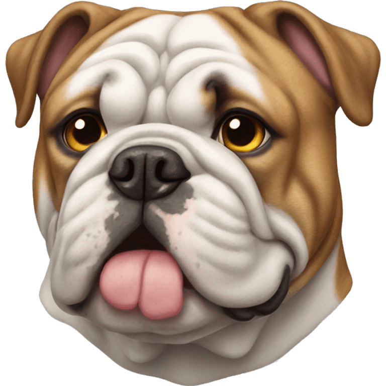 English bulldog emoji