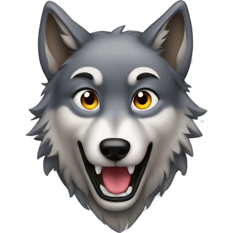 Wolf  emoji