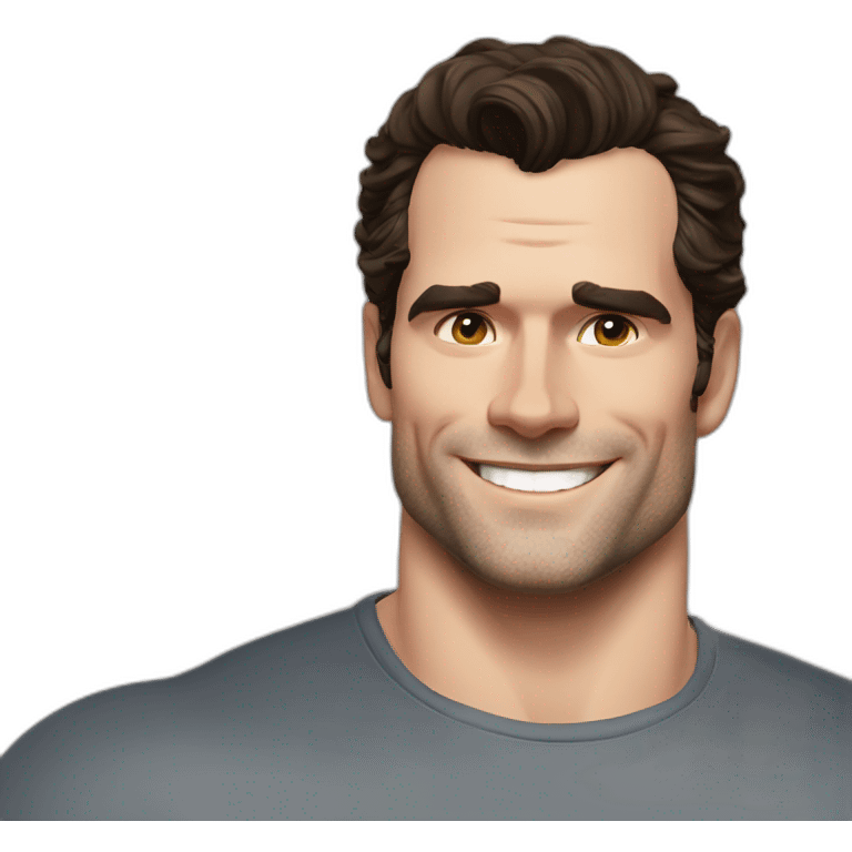 henry cavill smiling emoji