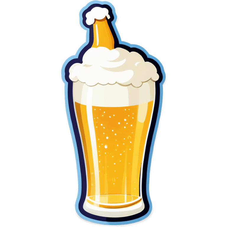 Drinking beer emoji