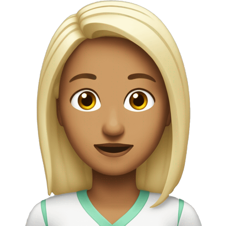 una berenjena con cara de asustada emoji