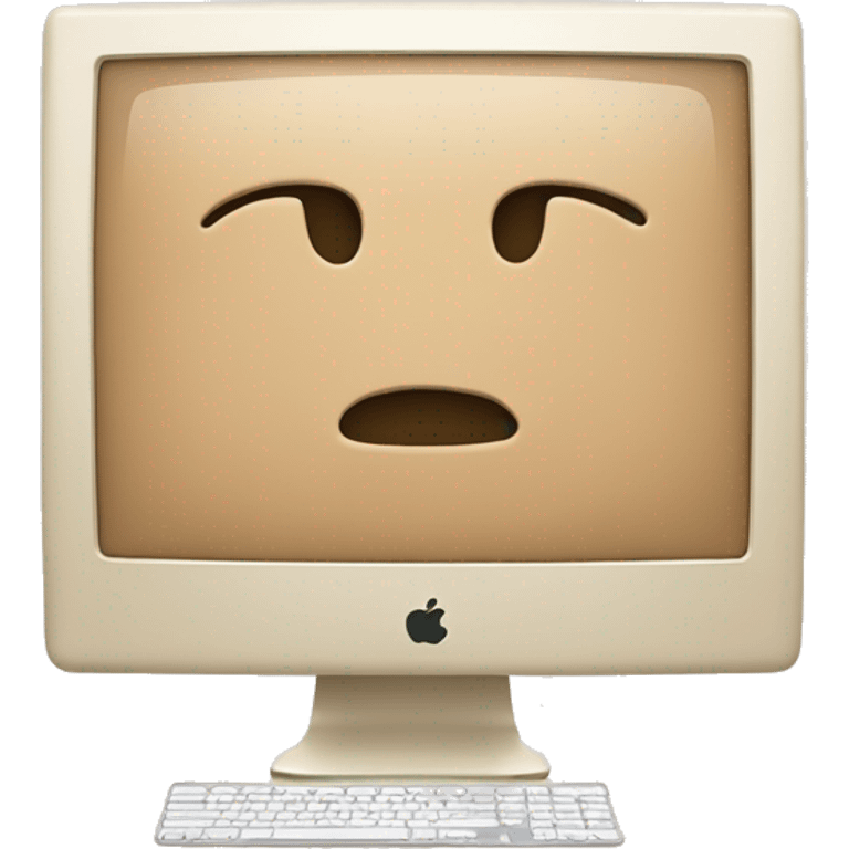 beige imac emoji