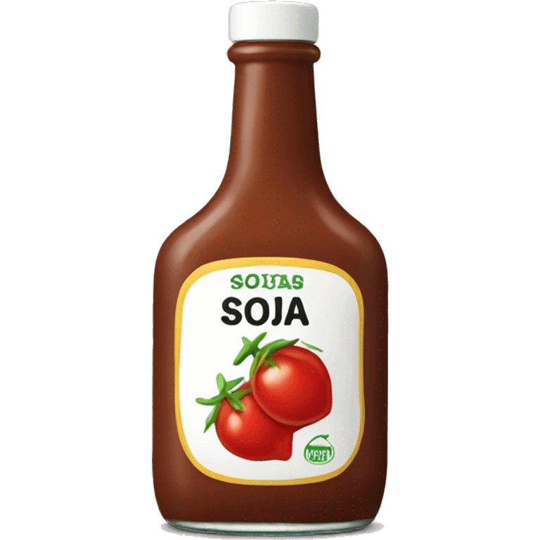 bottle of soja sauce emoji