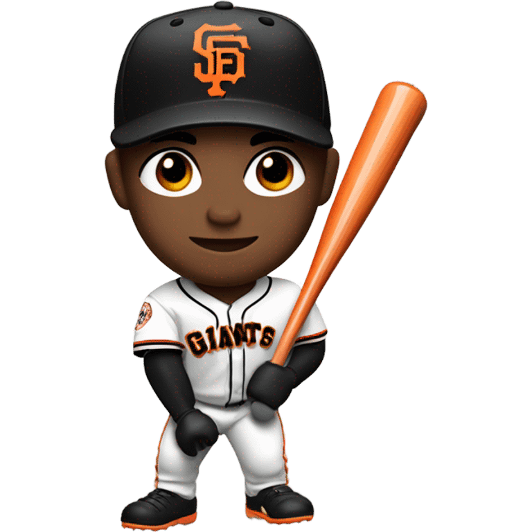 SF Giant’s Baseball Player 2024 emoji