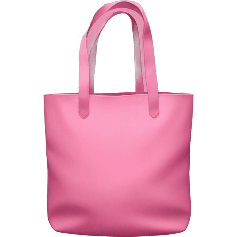 Pink totebag emoji