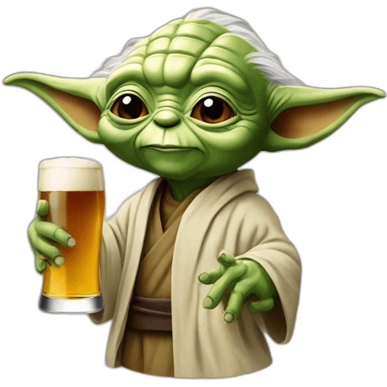 Yoda biere emoji