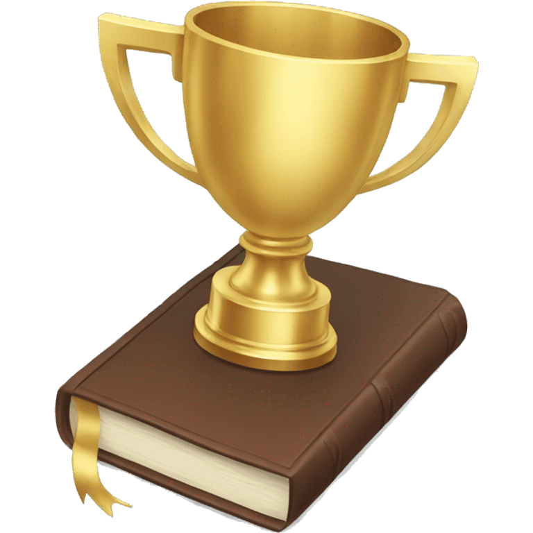 trophy book emoji