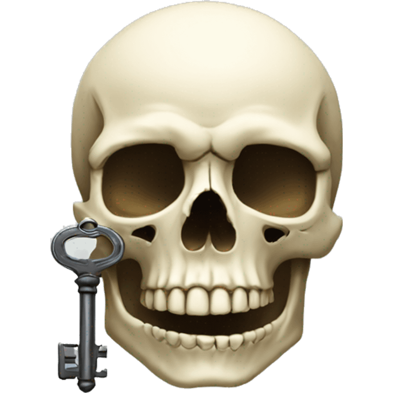 skull-key emoji