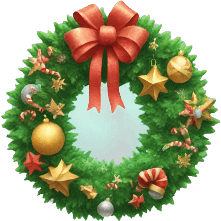 Decorated Christmas Reef emoji