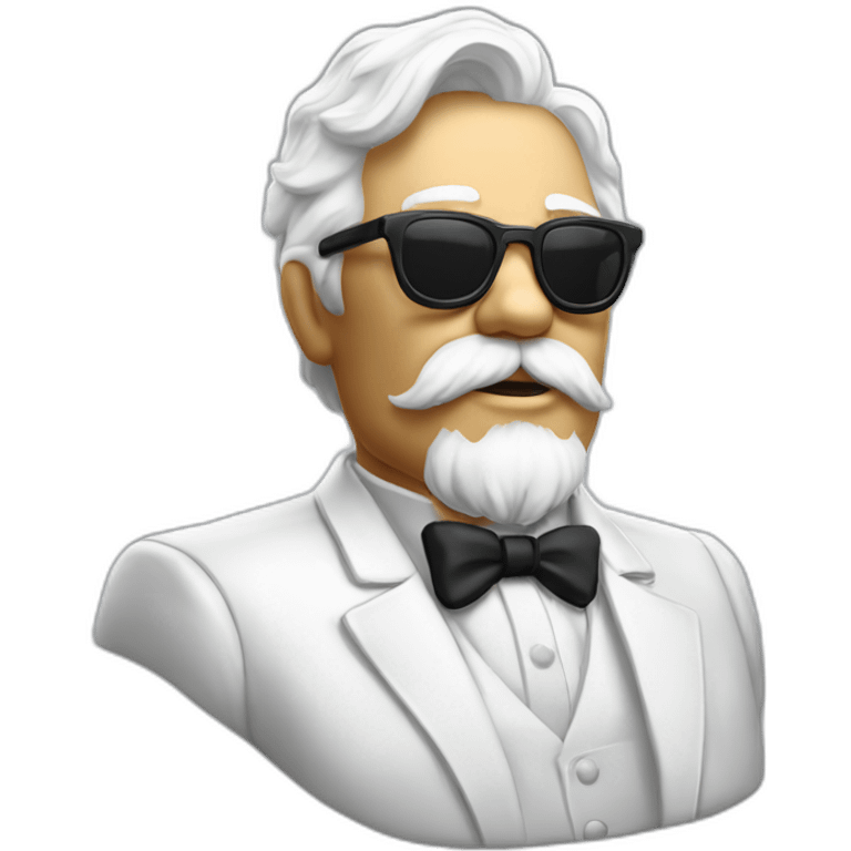 Colonel sanders disguised emoji