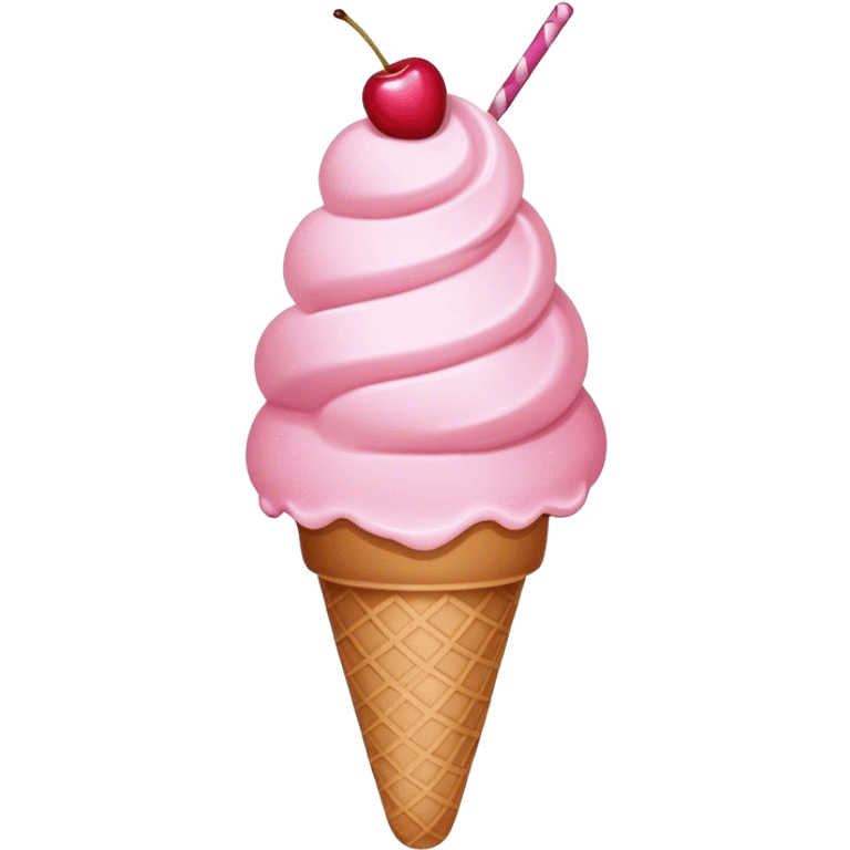 Cherry Blossom Ice Cream emoji