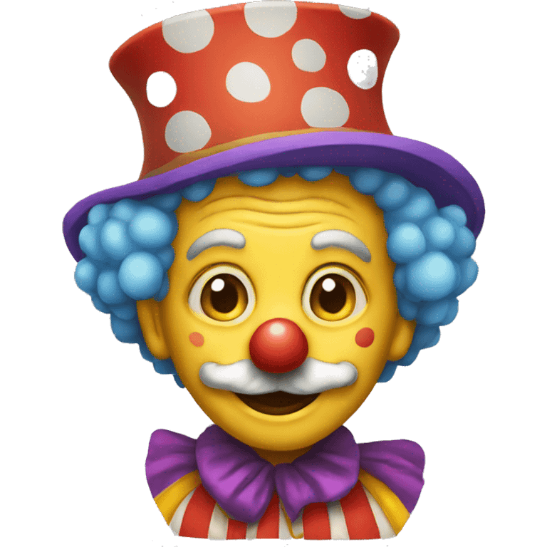 old clown emoji