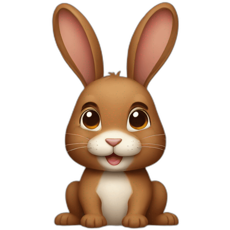 Brown Rabbit emoji