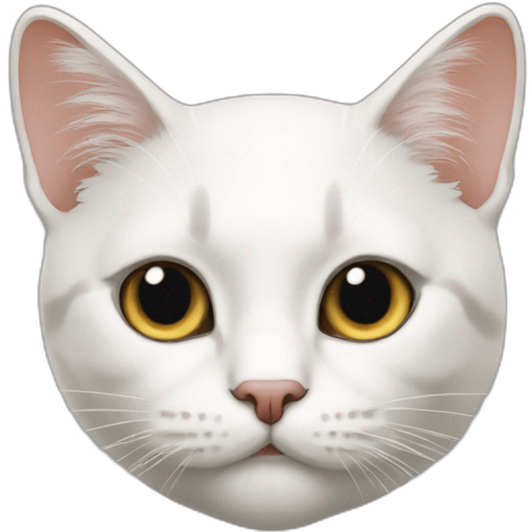 gato blanco emoji