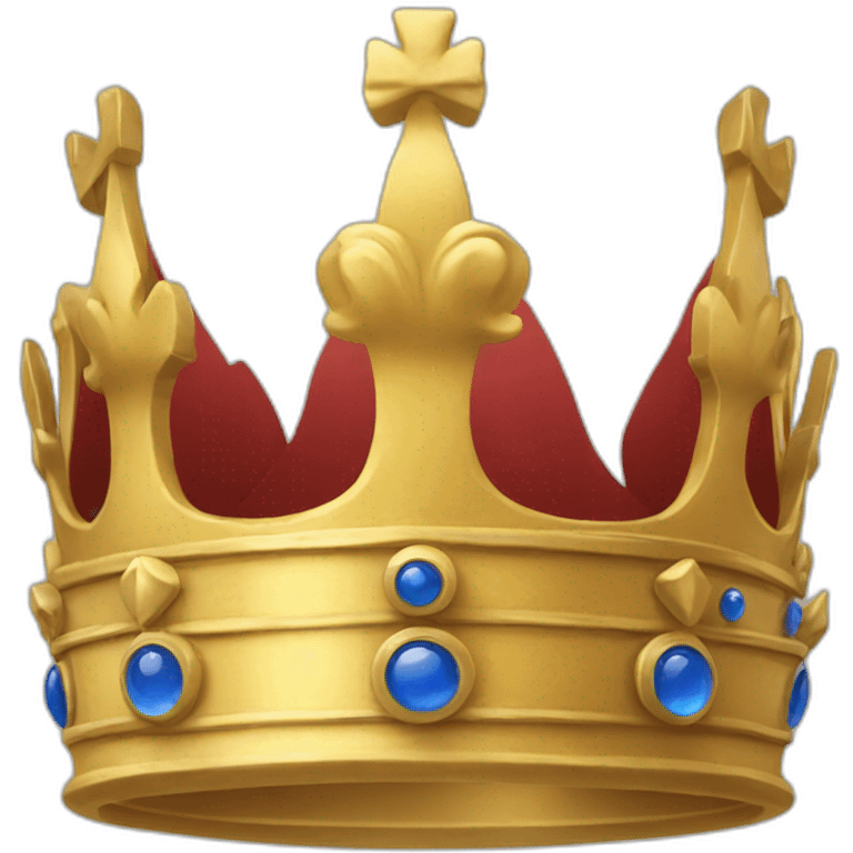 A king's crown emoji