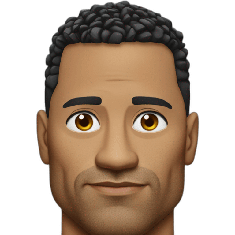 The rock  emoji