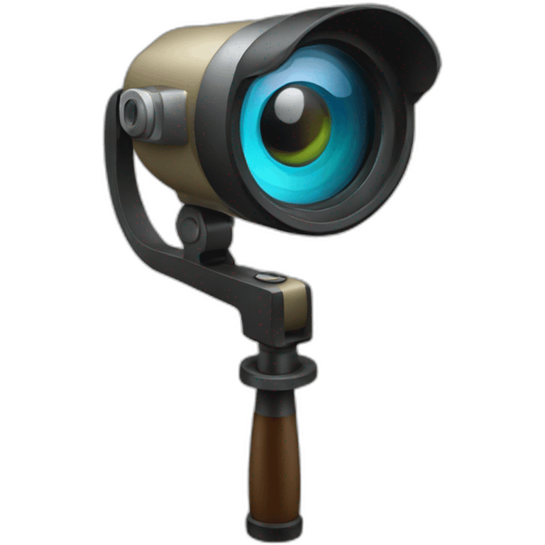 Magnifier camera emoji