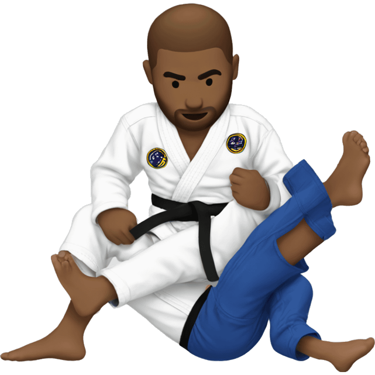 BJJ leg lock  emoji